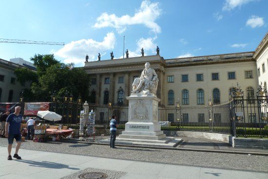Statue of Wilhelm von Humboldt