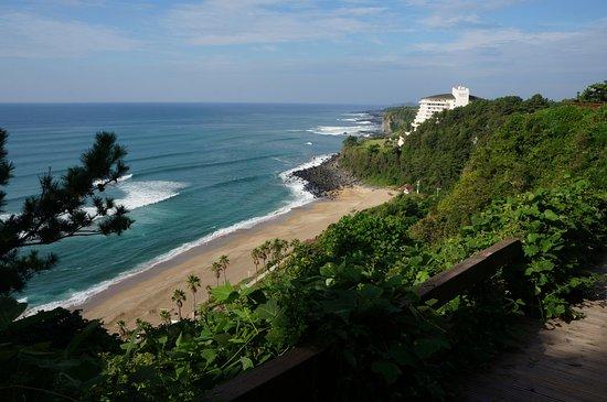 Praia de Saekdal de Jungmun