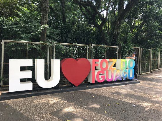 Eu amo Foz do Iguaçu