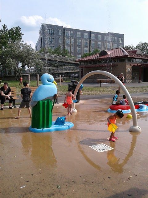 Artesani Playground Wading Pool and Spray Deck